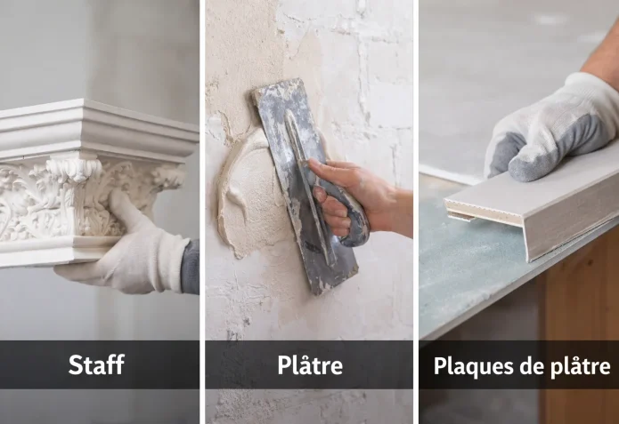 staff_vs_plâtre_vs_plaques